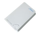 Banco portátil universal 3000mAh do poder do móbil branco para o iPhone/Samsung/Nokia com USB duplo