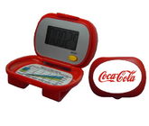 Etapa contador pedômetro com Cocacola logotipo vermelho Digiwalker Pedômetros