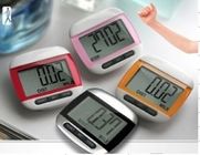 Pulso calorias contador pedômetro com duplo Display de LCD de linha