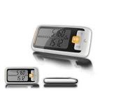 Podómetro digital do contador de etapas da saúde do bolso do ODM 3D do OEM/com pulso de disparo &amp; modo de sono