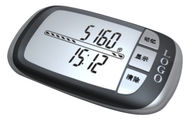 Podómetro personalizado do contador da caloria do logotipo multi com exposição do tempo
