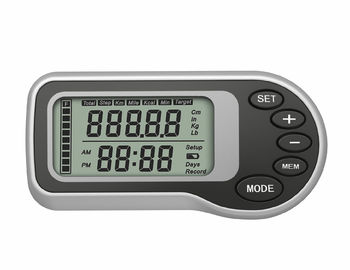 3D o Senor Caloria Contador Podómetro, contador de etapa com USB conecta