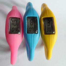 Relógio unisex do punho do silicone, do íon de borracha da geléia dos esportes relógio de pulso impermeável do bracelete