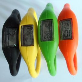 Relógio unisex do punho do silicone, do íon de borracha da geléia dos esportes relógio de pulso impermeável do bracelete