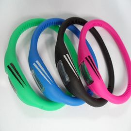 Relógio unisex do punho do silicone, relógio da nadada de quartzo dos esportes do aníon da geléia