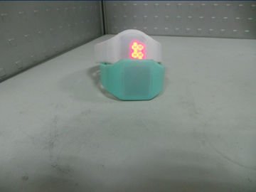 O relógio personalizado do punho do silicone da cor conduziu o relógio da tela de toque com cronômetro