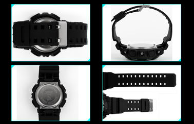 Relógio de Digitas Multifunction dos adolescentes, relógio de pulso de hora em hora do LCD do carrilhão