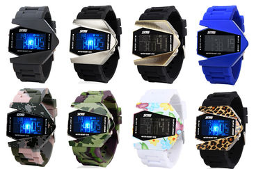 Relógio de pulso unisex Multifunction das forças armadas do ATM do luminoso 3 do EL do relógio de Digitas