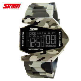 Relógio de Digitas Multifunction da camuflagem colorida, à prova de água de 50m