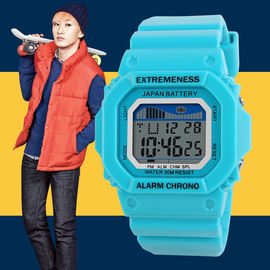 Relógio de Digitas Multifunction dos esportes unisex coloridos com alarme