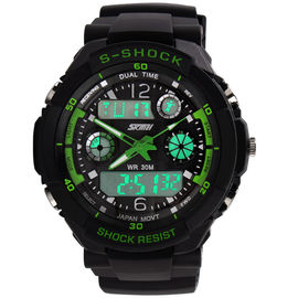 Relógios de pulso Multifunction do esporte de S-Choque do relógio do movimento AL35 Digitas