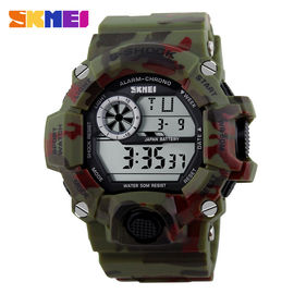 Projeto nacional Multifunction militar de Camo do relógio de Digitas com luz forte