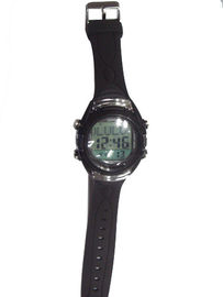 Relógio de Digitas redondo do esporte da mensagem unisex multifuncional com tempo do mundo