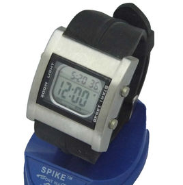 Relógio de pulso retangular Multifunction da vibração de G-choque do luminoso do EL do relógio de Digitas
