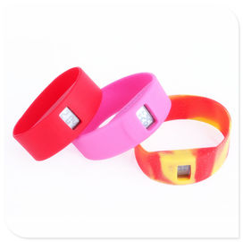 Relógio eletrônico do bracelete de Digitas do silicone do estilo da forma