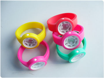 Relógio eletrônico do bracelete de Digitas do silicone do estilo da forma