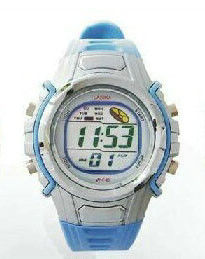À prova de água multifuncional unisex azul do relógio de Digitas e luminoso do EL