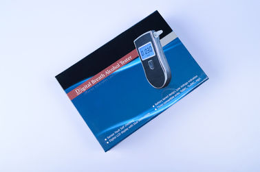 Equipamento de teste digital do álcool do verificador da respiração do álcool do lcd do luminoso azul/respiração