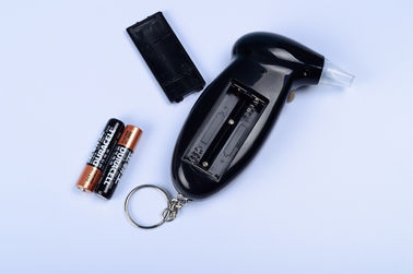 Equipamento de teste vermelho exato alto do álcool da respiração do LCD do luminoso para a polícia
