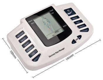 Massager eletrônico do pulso do relevo esperto portátil com a almofada do eléctrodo dos dez