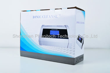 Os termas/íon do pé da desintoxicação do íon do relevo da dor de cabeça limpam a máquina com exposição do LCD