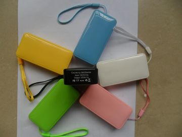 Perfume a bateria do banco do poder com correia, carregador do banco do poder 4400mah