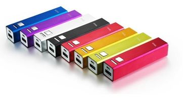 Banco 2600mah do poder do batom universal mini para o telefone móvel/IPod