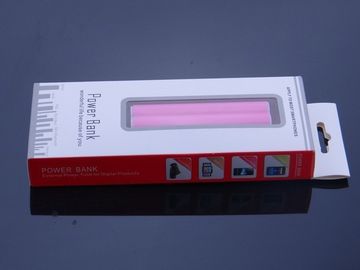 Banco portátil do poder de USB do batom da forma do coração para Iphone/IPod, colorido