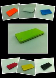 Li - banco ultra fino 4400mAh do poder do polímero, carregador do telemóvel do bolso