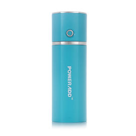 Mini banco do poder da função do bolso 5000mAh do tubo multi da bateria do Li-Polímero