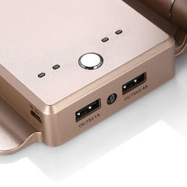 carregador portátil do banco do poder de USB da bateria do suporte do suporte 10400mAh para o telefone móvel