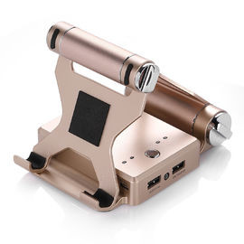 carregador portátil do banco do poder de USB da bateria do suporte do suporte 10400mAh para o telefone móvel