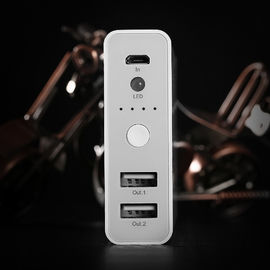 Banco externo compacto 10400MAH do poder de USB, Li - banco do poder do íon para Smartphone