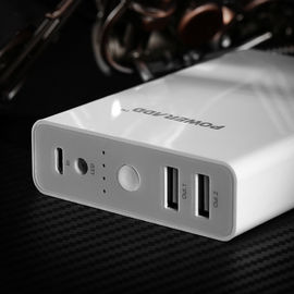 Banco externo compacto 10400MAH do poder de USB, Li - banco do poder do íon para Smartphone