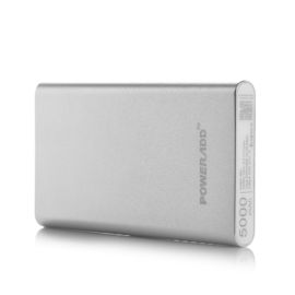 O banco universal 5000MAH do poder de USB, Motorola/HTC Android telefona ao banco fino super do poder