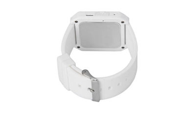 Relógio de pulso esperto de Bluetooth do telemóvel branco ocasional com imagem de controle remoto