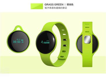 Relógio saudável esperto do bracelete da aptidão dos esportes dos esportes do silicone/podómetro de Bluetooth