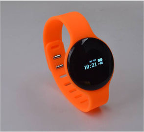 Relógio saudável esperto do bracelete da aptidão dos esportes dos esportes do silicone/podómetro de Bluetooth