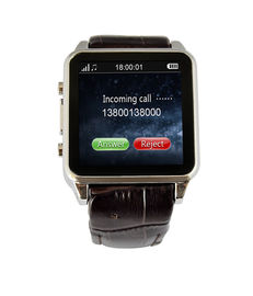 relógio esperto 3G e GPS para o androide com o detector da frequência cardíaca do tempo real