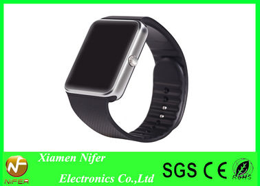 Do pulso preto de Bluetooth do ouro ou do metal telefone esperto de prata do relógio do bracelete para o presente da promoção
