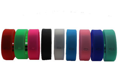 Bracelete magro do diodo emissor de luz de Smart do relógio de pulso do diodo emissor de luz Digital da cor dos doces para a promoção