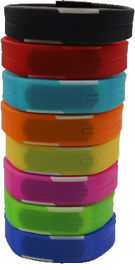 Bracelete magro do diodo emissor de luz de Smart do relógio de pulso do diodo emissor de luz Digital da cor dos doces para a promoção