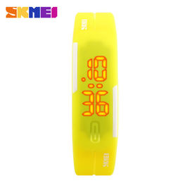 O relógio do bracelete do silicone de Vogue, Waterproof o bracelete de borracha feito sob encomenda do toque