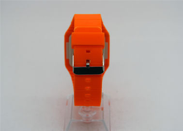 Iluminação da imprensa da tela de toque do relógio do silicone do relógio de pulso dos esportes de Digitas do movimento do diodo emissor de luz