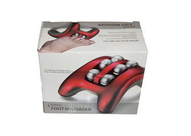 Mini Massager do pé da vibração com o massager eletrônico do pé dos rolos