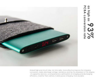 20000mah que carrega rapidamente o poder portátil deposita o carregador/fonte de alimentação móvel para o portátil