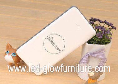 Banco portátil duplo universal do poder do usb de 8000mAh Qi para todos os dispositivos de móbeis