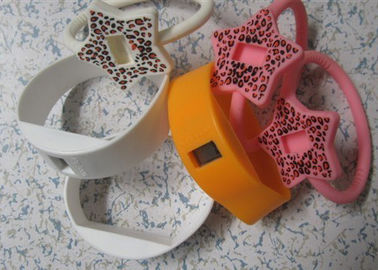 Impermeável durável barato quartzo movimento Silicone Pulseira relógios precisos atacado