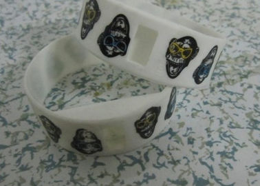 Relógios pulseira de Silicone branco Digital com resistente à água 3ATM