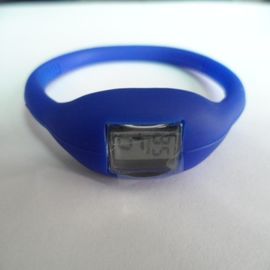 Relógio flexível do punho do silicone
